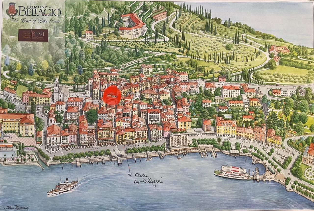 Casa De Pellegrin Bellagio Lake Como Eksteriør bilde